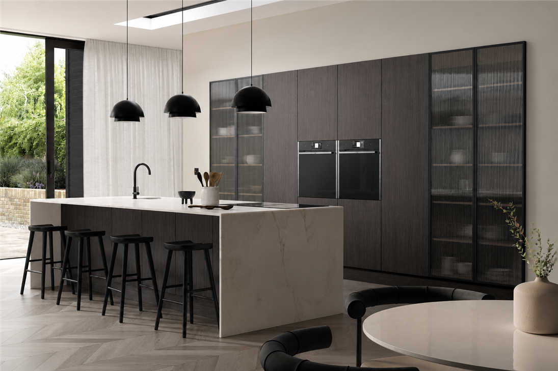 Nova slab mfc cut and edged kitchen range supplied by Sinc Kitchens